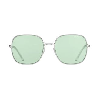 Pair of green tinted Prada sunglasses