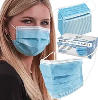 TCP Global Salon World Safety Sealed Dispenser Box of 50 Face Masks, $13.99 (Soyes £4.99) | Amazon