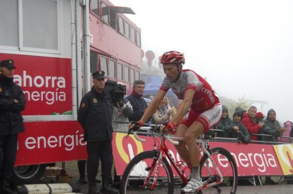 Nico Sijmens (Cofidis) at the finish.