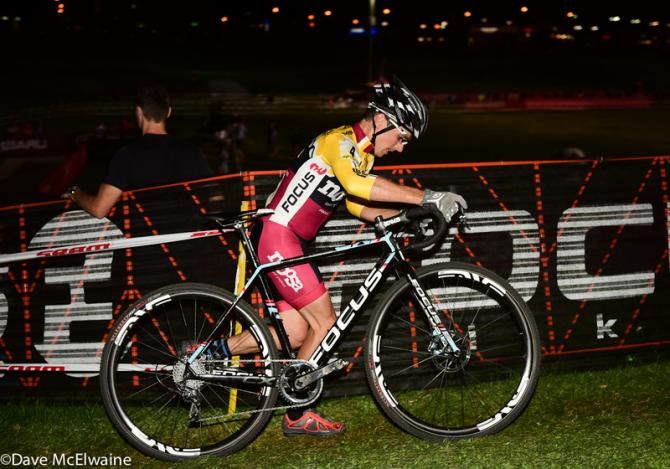 Allen Krughoff (Noosa Pro Team) was having a good outing in his new kit and finished 7th