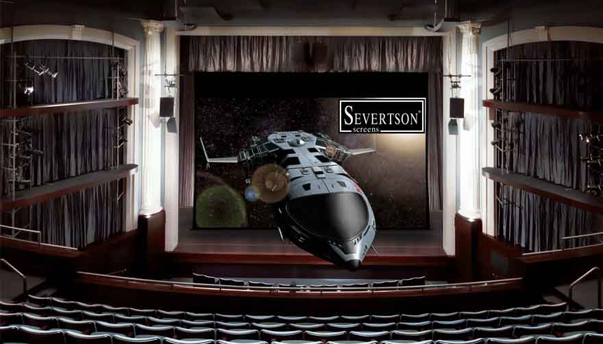 Severtson Screens To Feature Giant Electric Motorized Cinema-Sized Screens at 2018 InfoComm