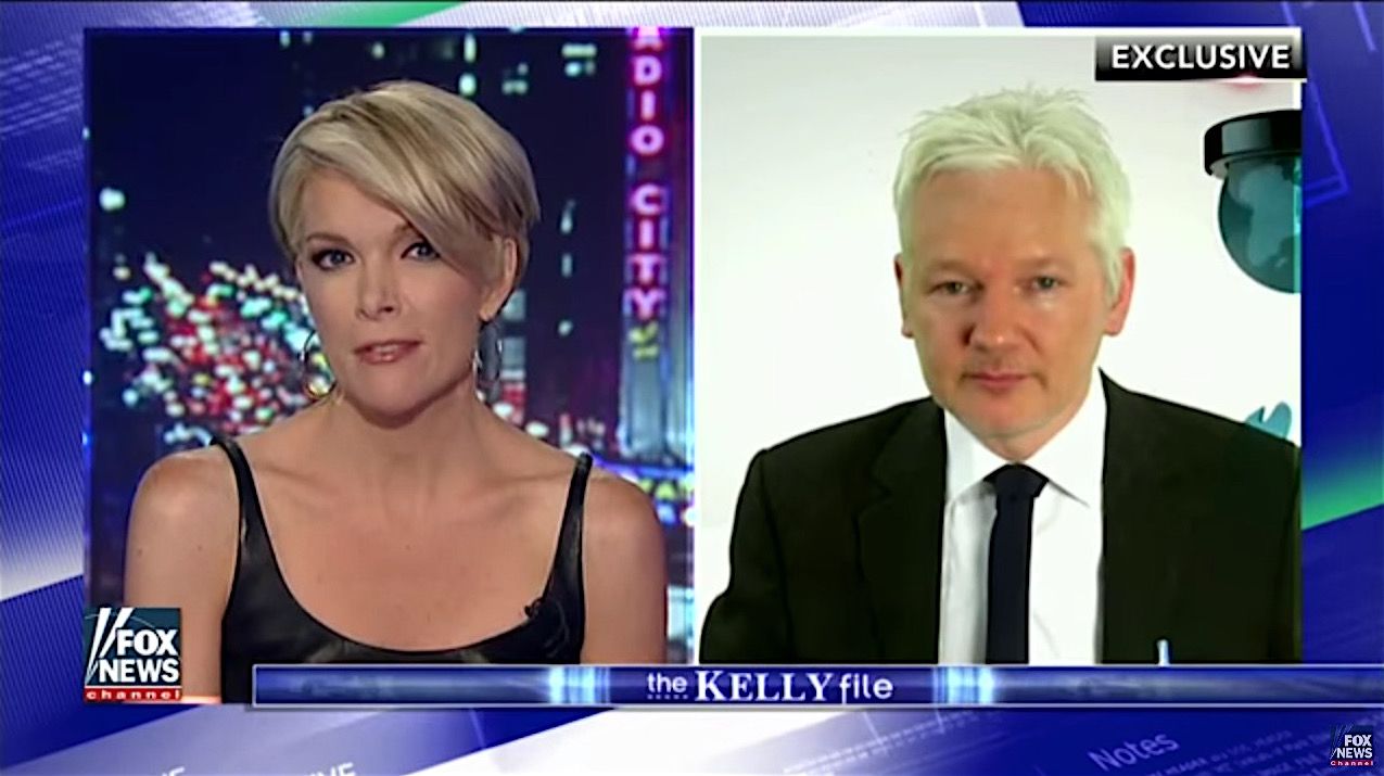 Megyn Kelly interviews Julian Assange