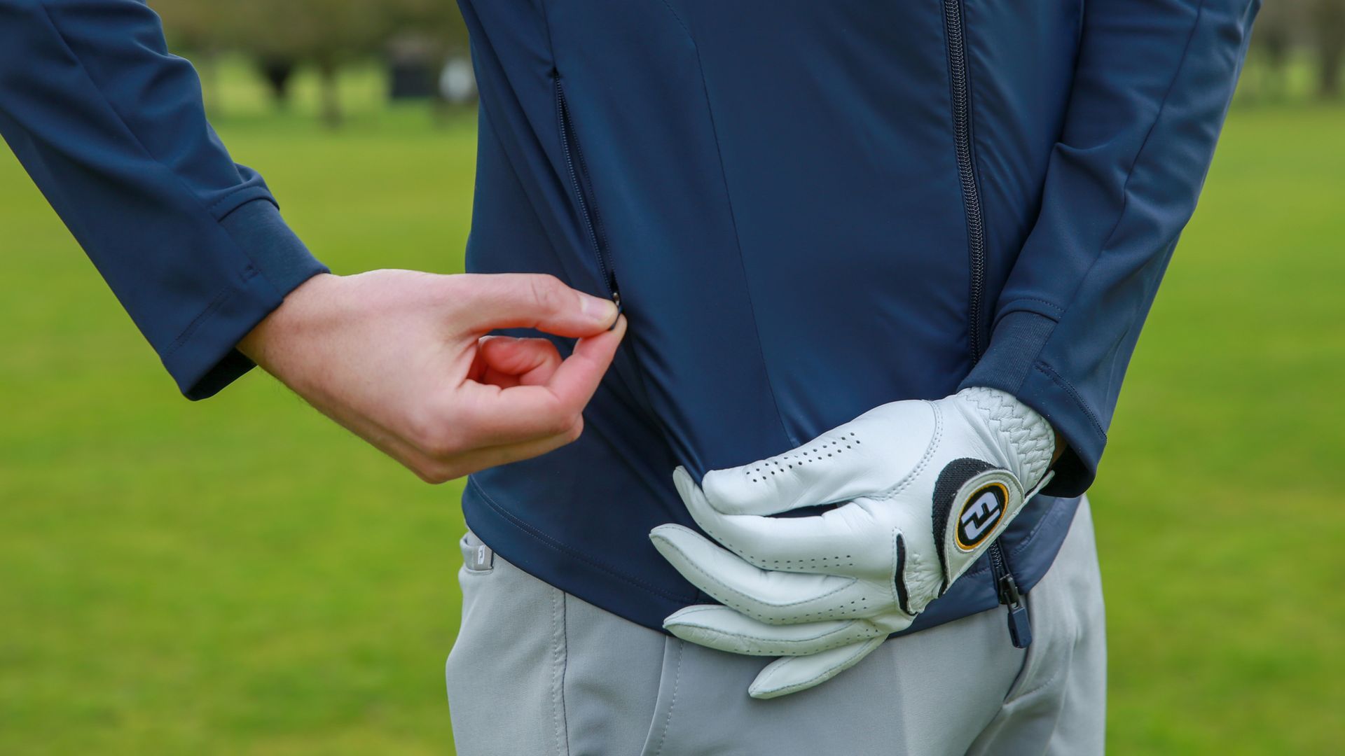 G/FORE Performer Nylon Slim Fit Jacket pocket