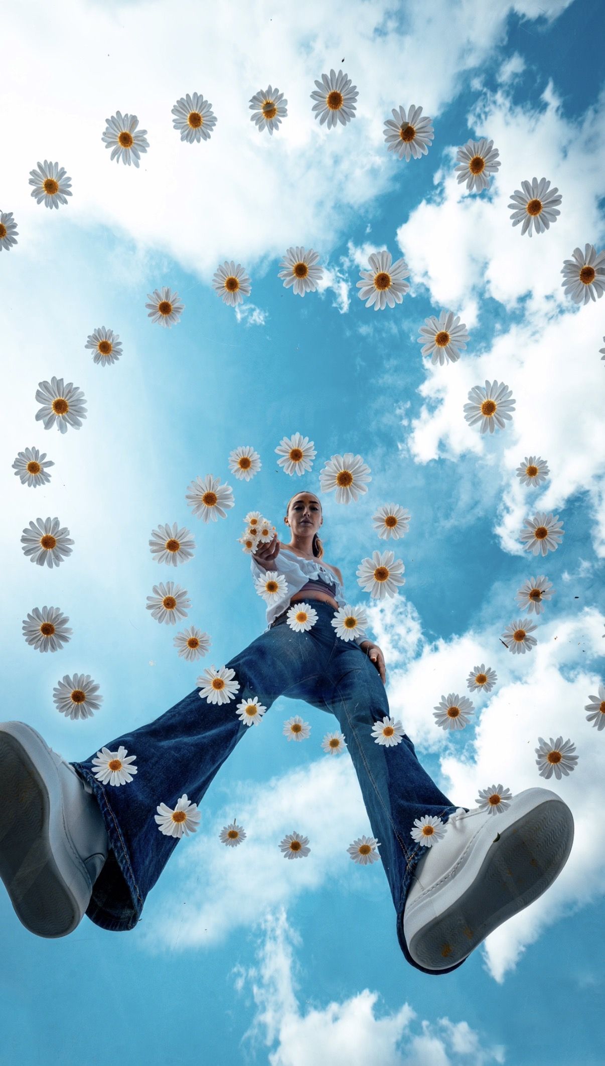 A photo created with in-camera visual effects from Jordi Koaltic