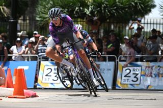 ADELAIDE AUSTRALIA JANUARY 26 Kelland Obrien of Australia and Team JaycoAlula competes in the breakaway during the 25th Santos Tour Down Under 2025 Stage 6 a 90km stage from Adelaide to Adelaide UCIWT on January 26 2025 in Adelaide Australia Photo by Dario BelingheriGetty Images