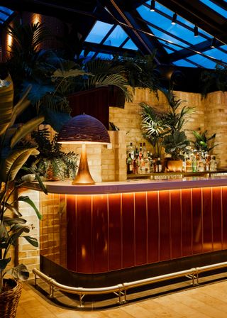 Bar On The Roof Terrace In House Of Koko