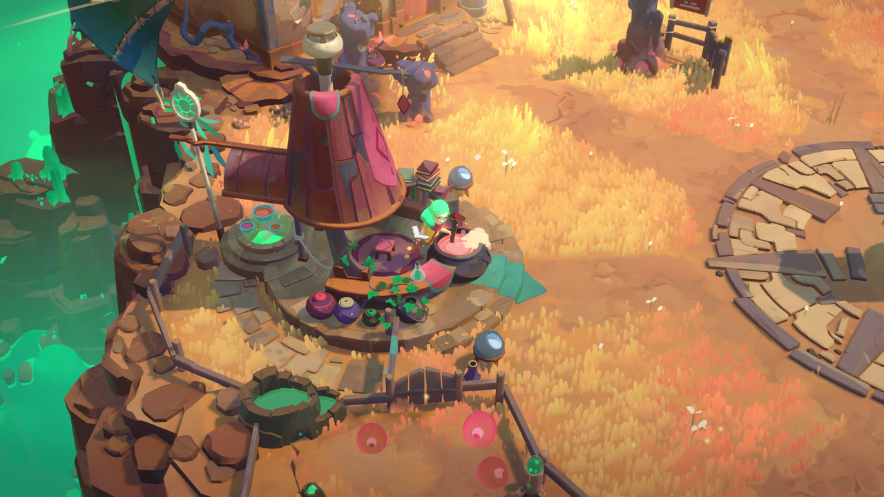 Screenshot of Moonlighter 2: The Endless Vault from an ID@Xbox event.
