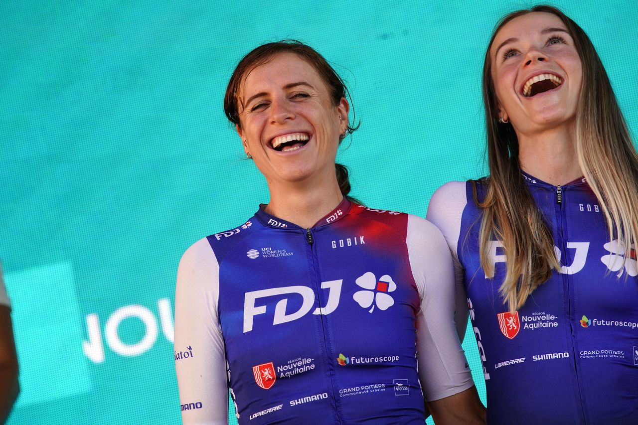 Giro d'Italia Donne 2022 - 33rd Edition - Teams Presentation - 29/06/2022 - FDJ Nouvelle-Aquitaine Futuroscope - photo Massimo Fulgenzi/PMG Sport/SprintCyclingAgency&Acirc;&copy;2022