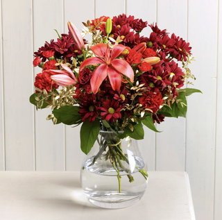 Red Mistletoe bouquet