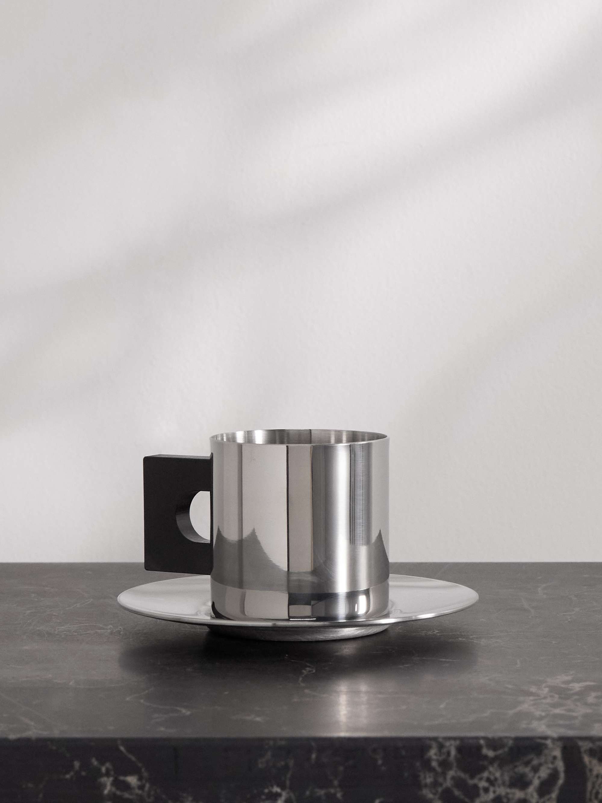 + Sophia Roe S.r. Collection Stainless Steel Cup and Saucer Set