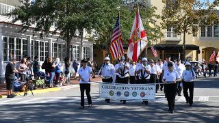 Celebration Florida Veterans parade
