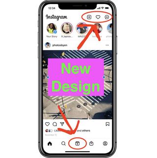 Instagram redesign