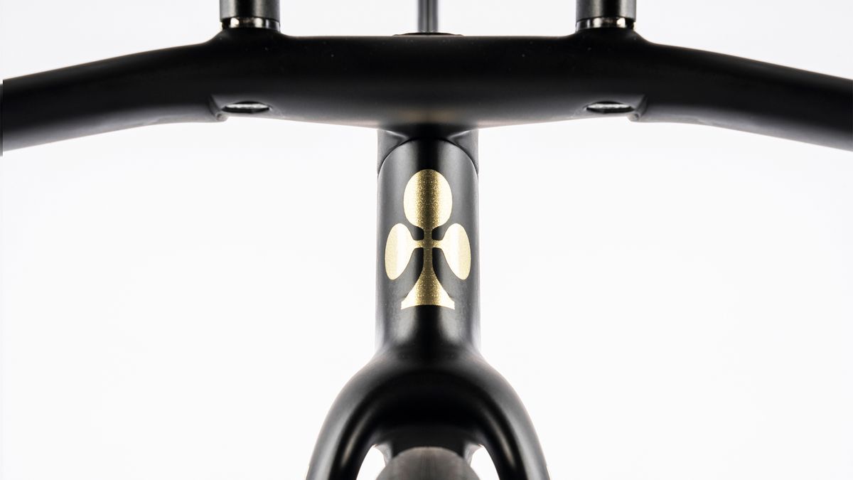 Colnago TT1 detail image on white background