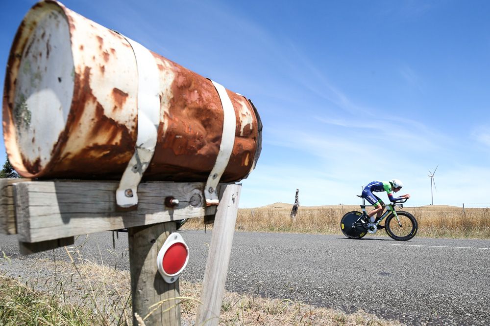 Time trials are a lonely business