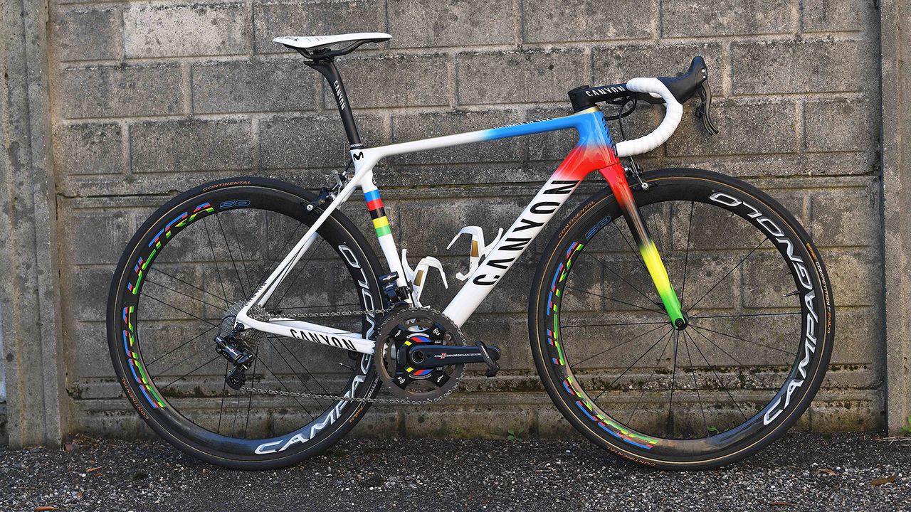 Alejandro Valverde's custom-painted Canyon Ultimate CF SLX