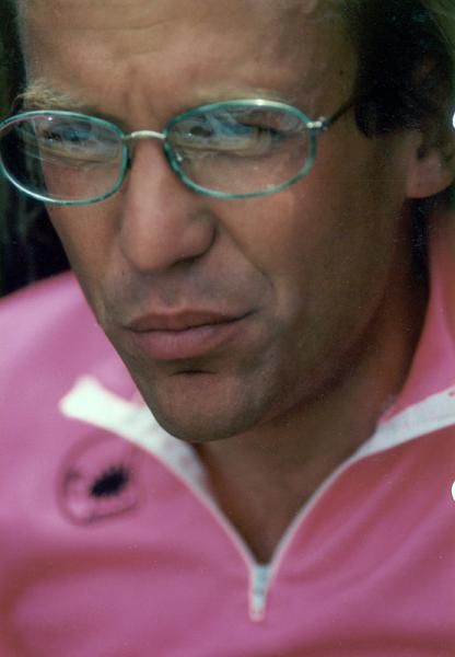1989 Giro d'Italia winner Laurent Fignon.