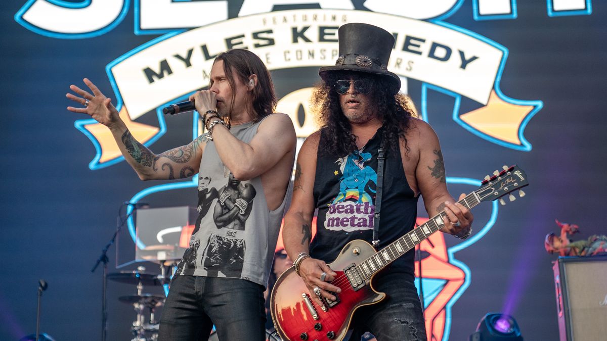 Slash and Myles Kennedy