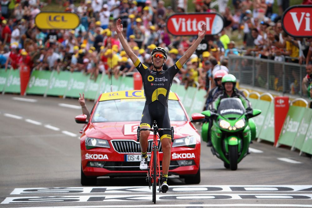 Lillian Calmejane wins stage 8 at the Tour de France