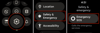 How to enable Emergency SOS on Pixel Watch