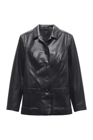 Rag & bone Drew Faux Leather Blazer (Was $558) 