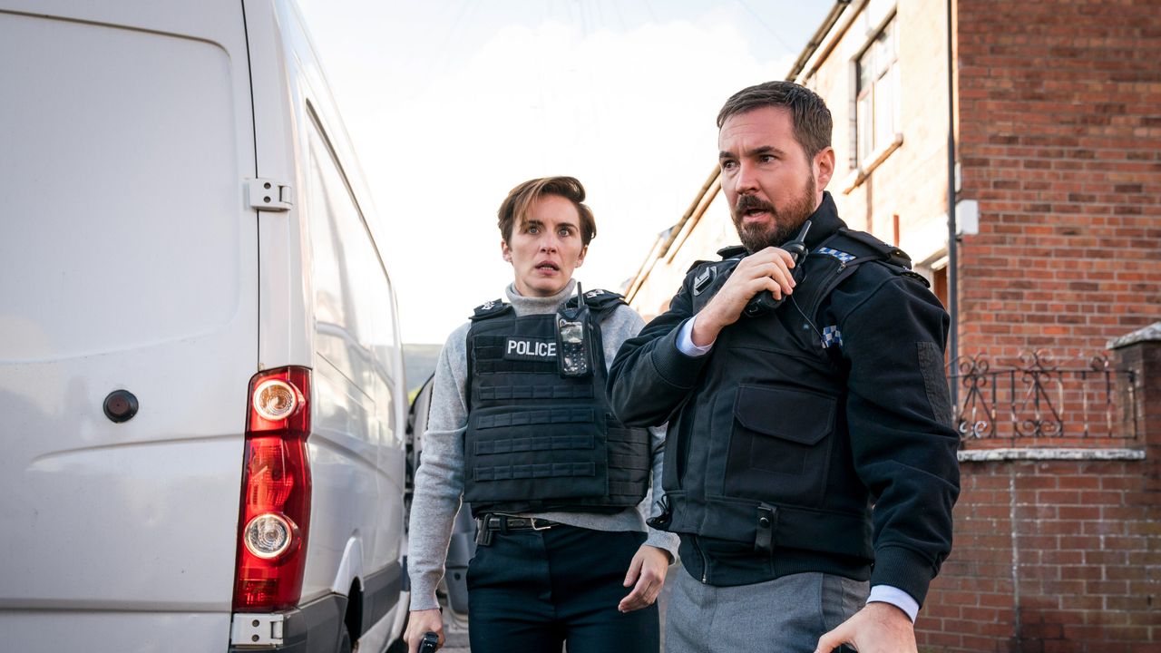 Vicky McClure and Martin Compston in BBC&#039;s Line of Duty