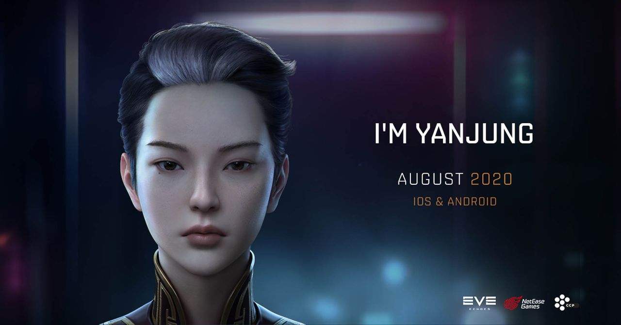 A still image from "EVE Echoes," a mobile MMO spin-off of "EVE Online" coming in August 2020.