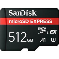 Sandisk microSD Express card (512GB)
