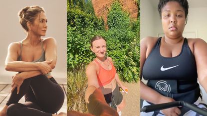 Celebrity workouts: Jennifer Aniston working out