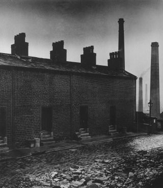 Bill Brandt's "Coal-Miners’ Houses without Windows to the Street, 1937"