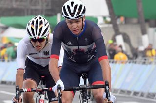 Chris Froome in the men's road race at the 2016 Olympic Games
