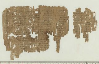 an ancient Egyptian papyrus written in Demotic