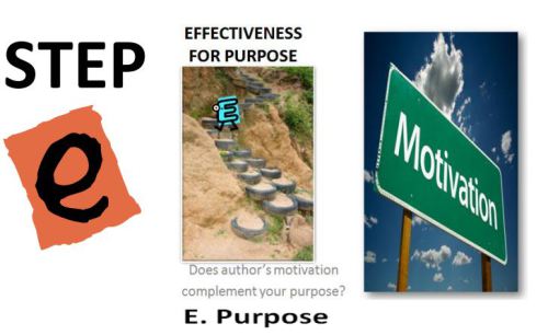 Step E: Seven Steps To Website Evaluation For Students- Effectiveness For Purpose