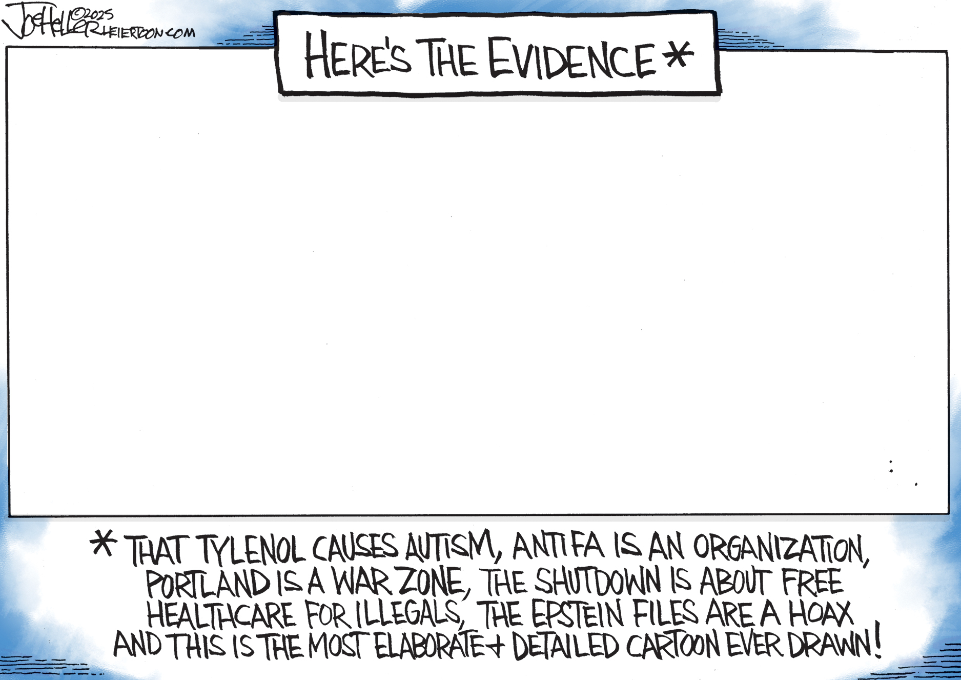 Political cartoon