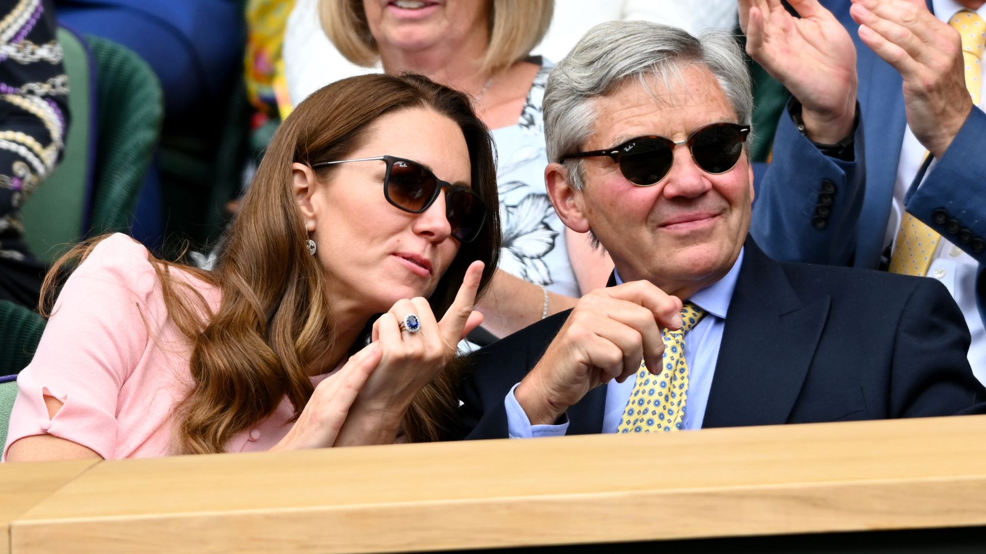 Kate Middleton and Michael Middleton
