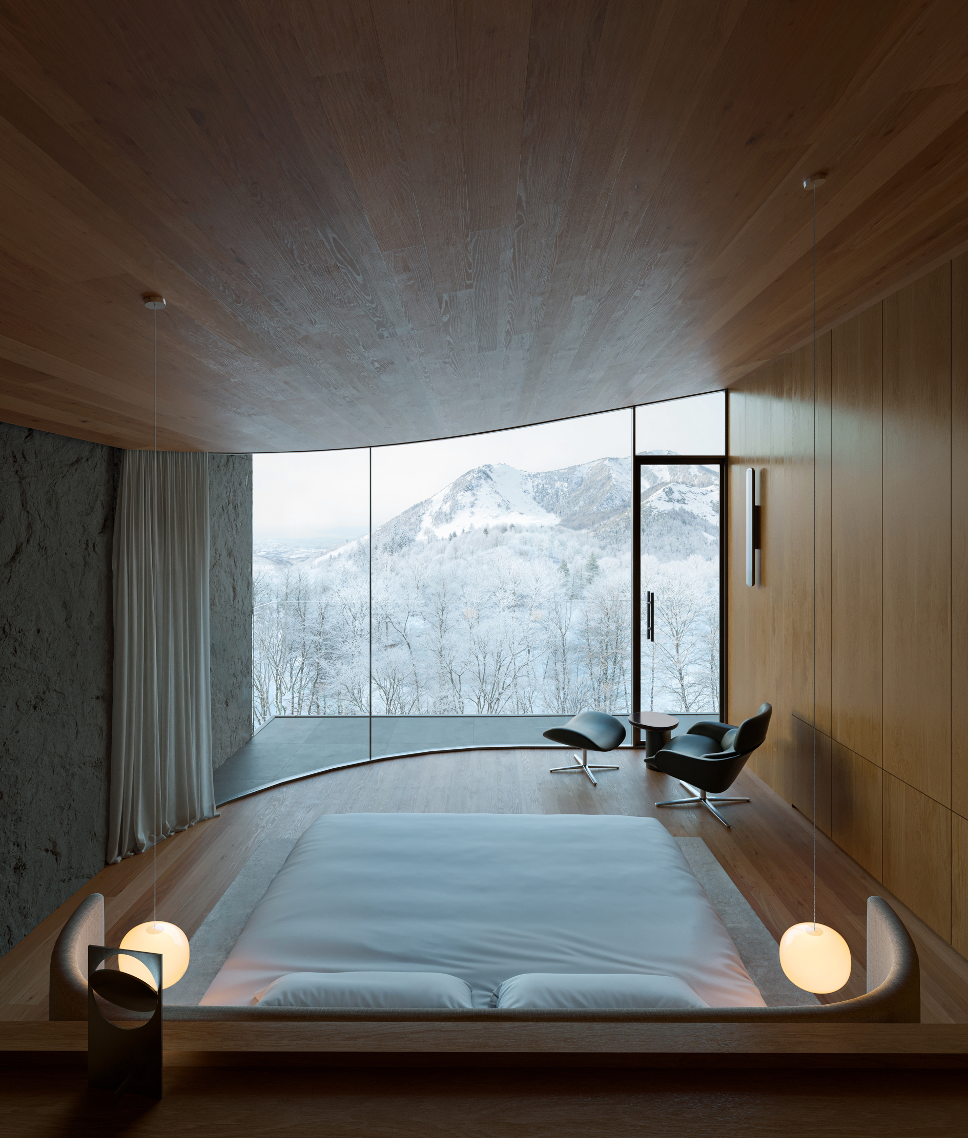 Images of the NOTAHOTEL project in Rusutsu