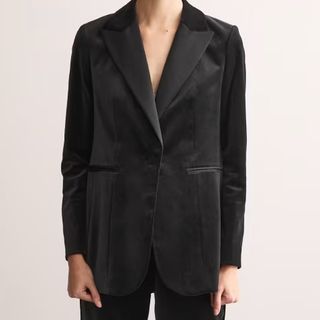 Jaeger Velvet Tuxedo Blazer