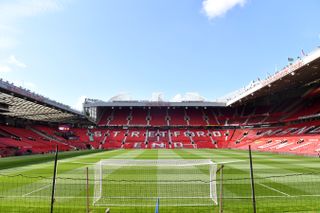 Old Trafford's stands could remain empty if the Premier League season does resume