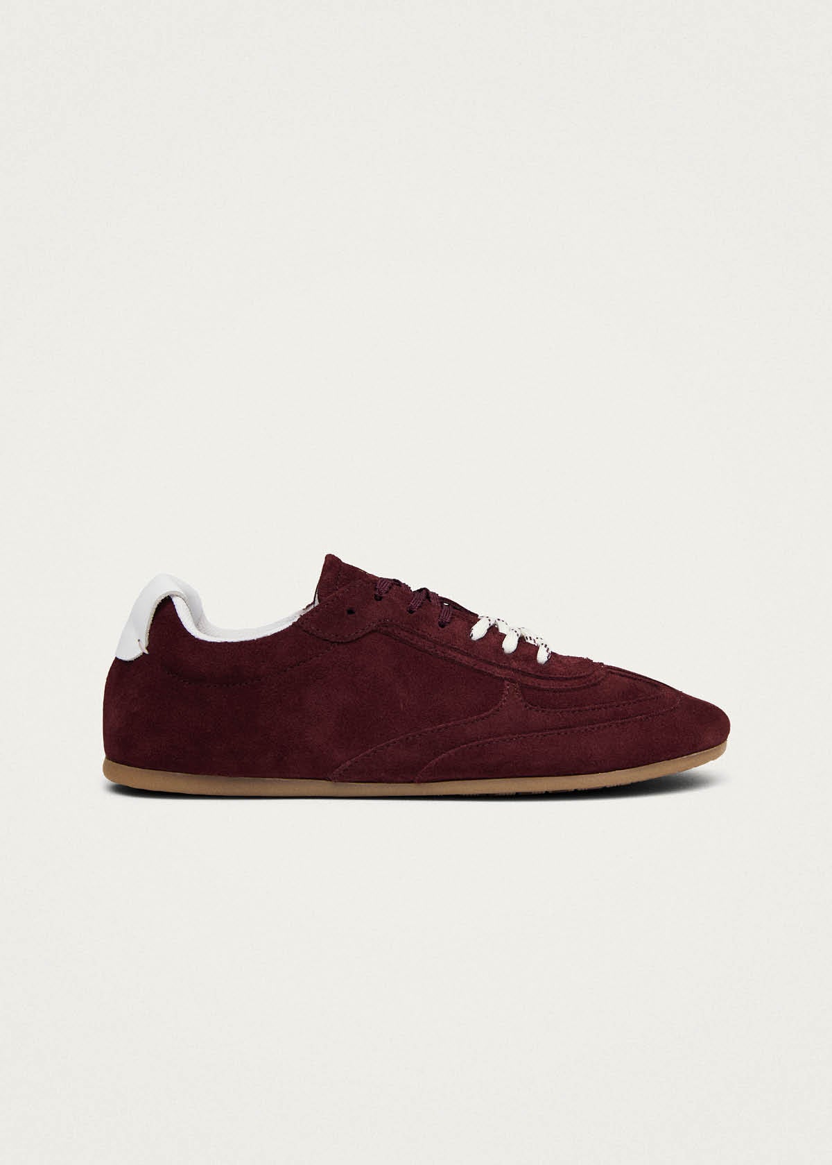 Tb.24 Suede Burgundy Leather Sneakers