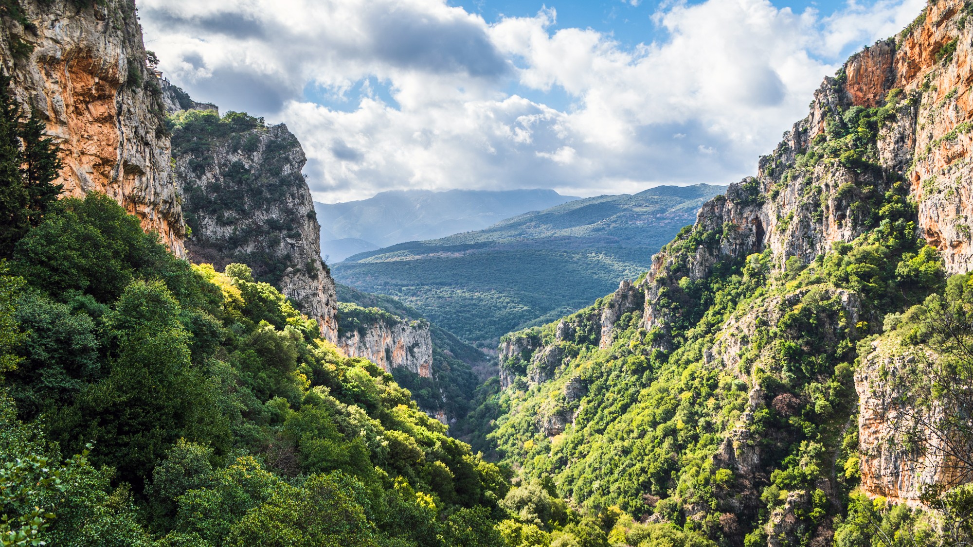 The Lousios Gorge, Arcadia, Greece