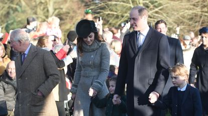 Royals attends Christmas Day Church service