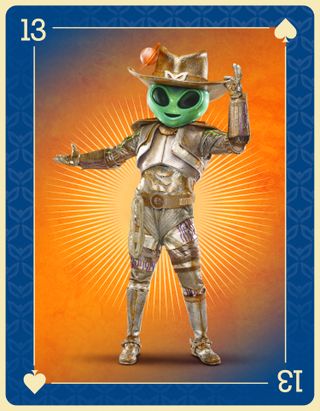 Promo image of Space Ranger in The Masked Singer season 13