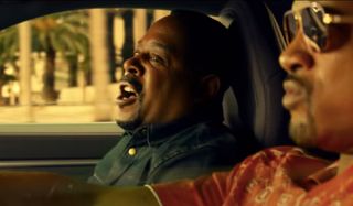 Bad Boys For Life Martin Lawrence freaking out in the car