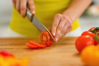 cut tomatoes