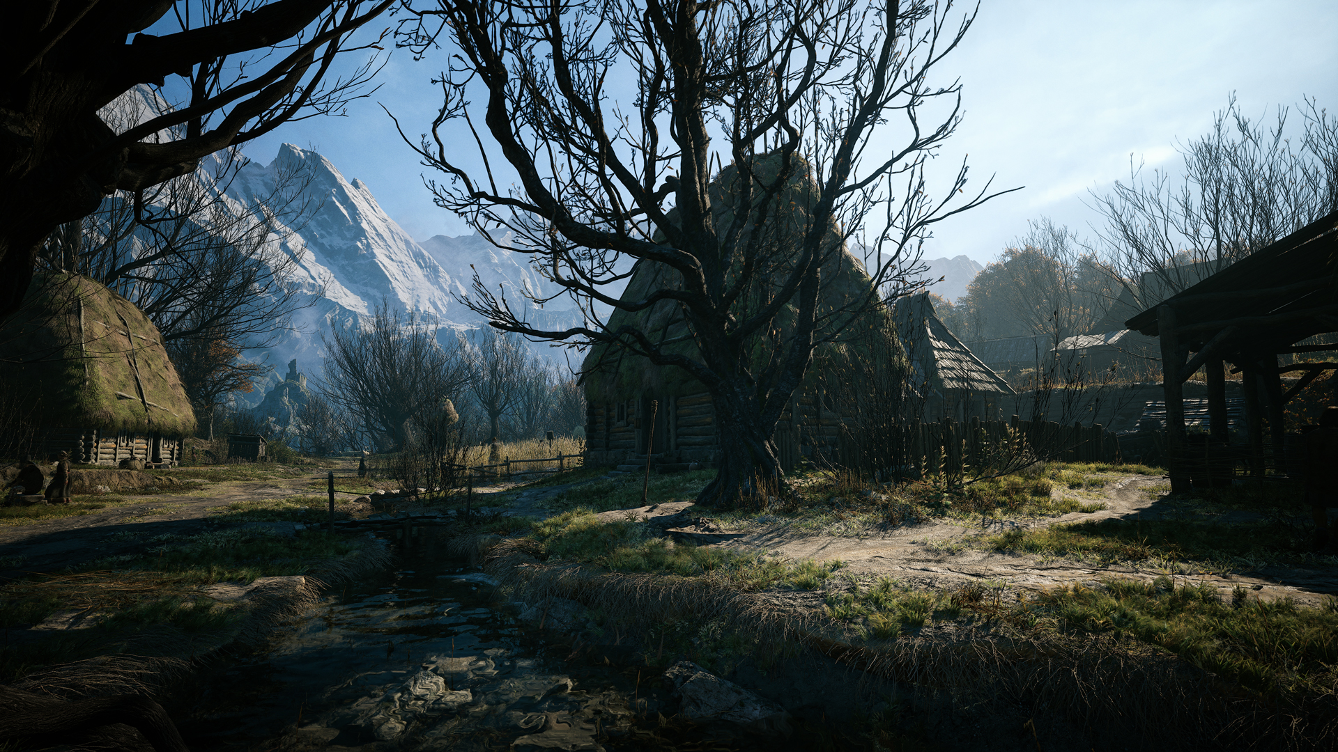 Blood of Dawnwalker screenshot showing Unreal Engine 5 open world