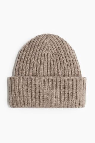 Cashmere-Blend Beanie