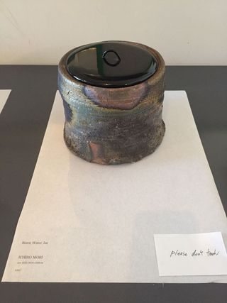 In a special manufacturing process called BIZEN yaki(ware), designer Ichiro Mori creates his clay pottery using natural glazes and specific kiln temperatures