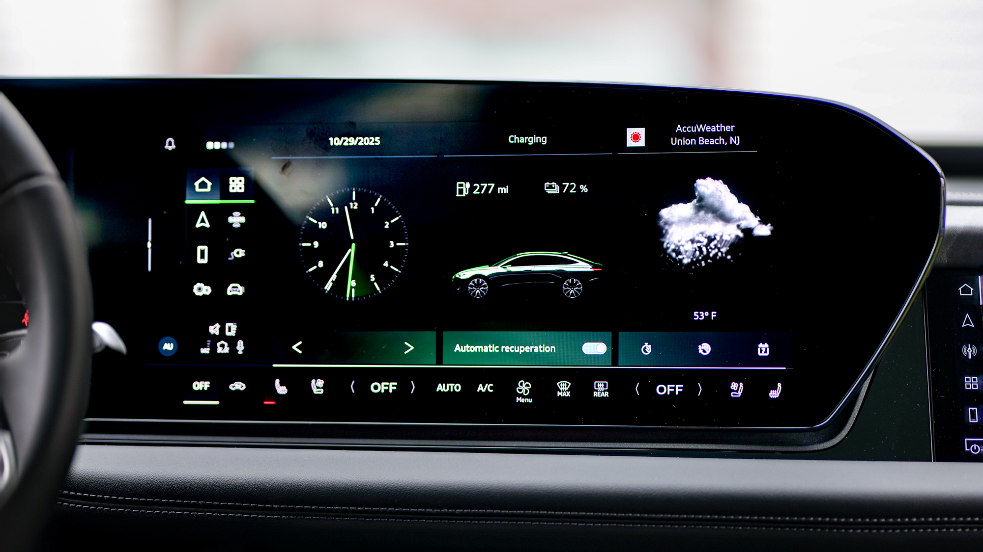 2025 Audi A6 Sportback test drive.