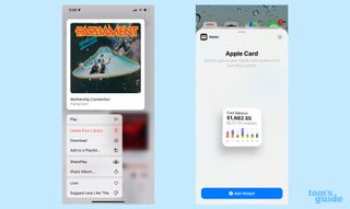 SharePlay in share sheets and Apple Card widget introduced in iOS 15.4