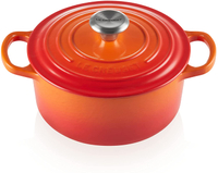 Le Creuset Signature Enamelled Cast Iron Round Casserole Dish With Lid - Cerise red - WAS £215, NOW £149.99