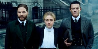 the alienist angel of darkness dakota fanning daniel bruhl luke evans